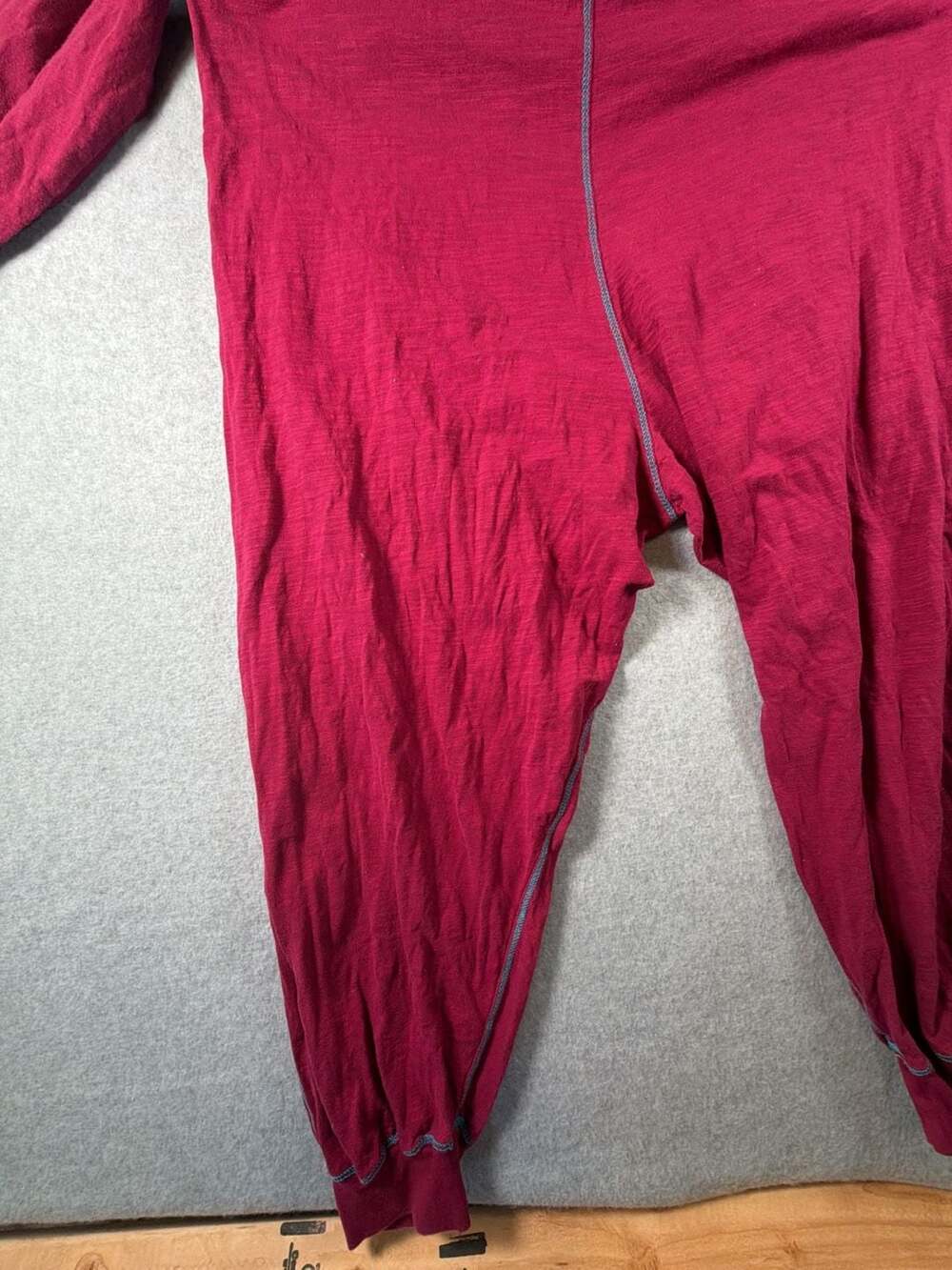 Natural Life Marlee Knit Jumpsuit in Maroon - Picture 11 of 11
